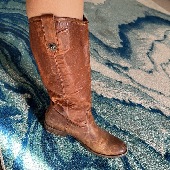 Frye Melissa size 9 boots in brown - Picture 2 of 6
